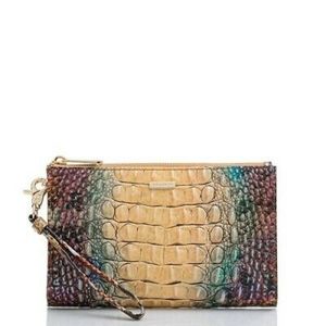New Brahmin Reptilian Clutch Wristlet